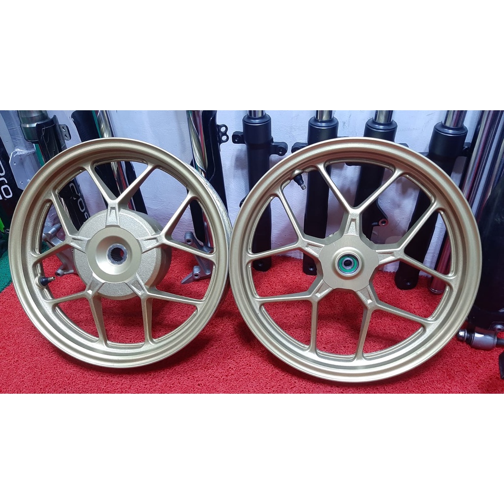 Velg Vario 150 LED warna Gold Ring14 Original Copotan Motor