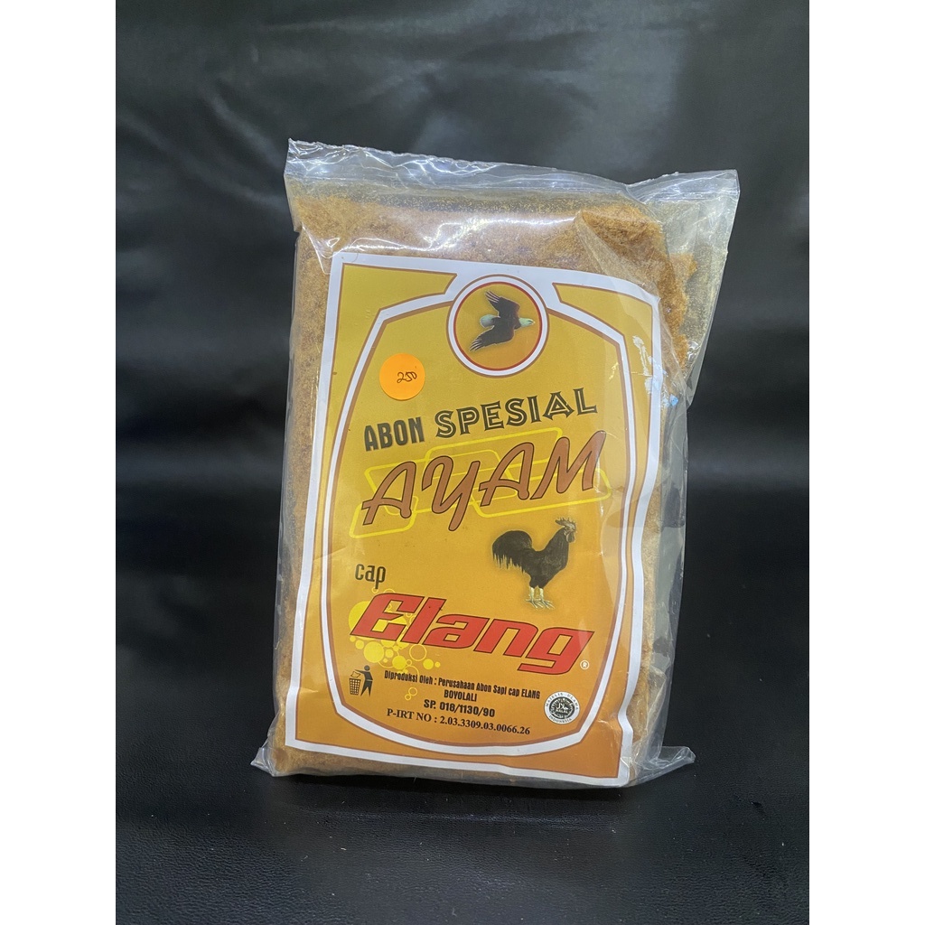 

Abon Ayam Special Cap Elang 250g (Manis/Pedas)