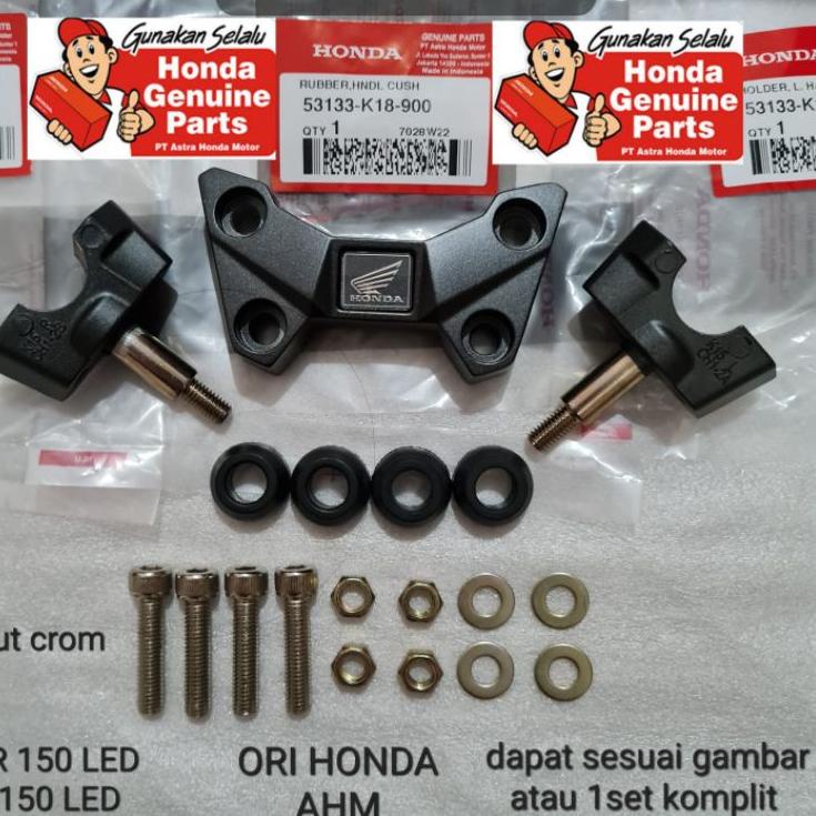 Promo Irit raiser new cb 150r led raiser stang, karet raiser, baut raiser, stang stir cb 150 cb 150 