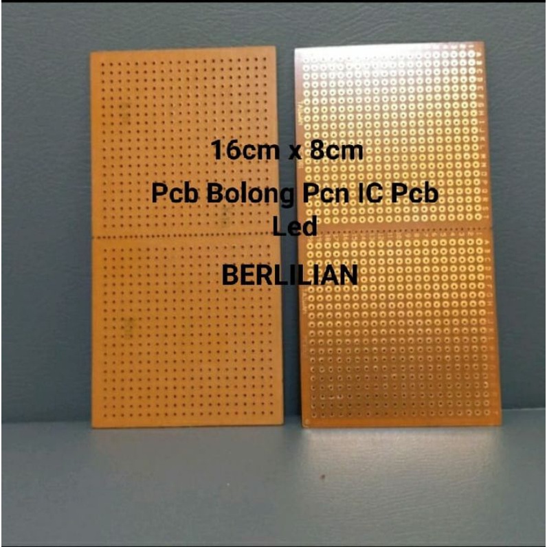 Pcb Bolong Pcb IC Pcb Led 16cm x 8cm