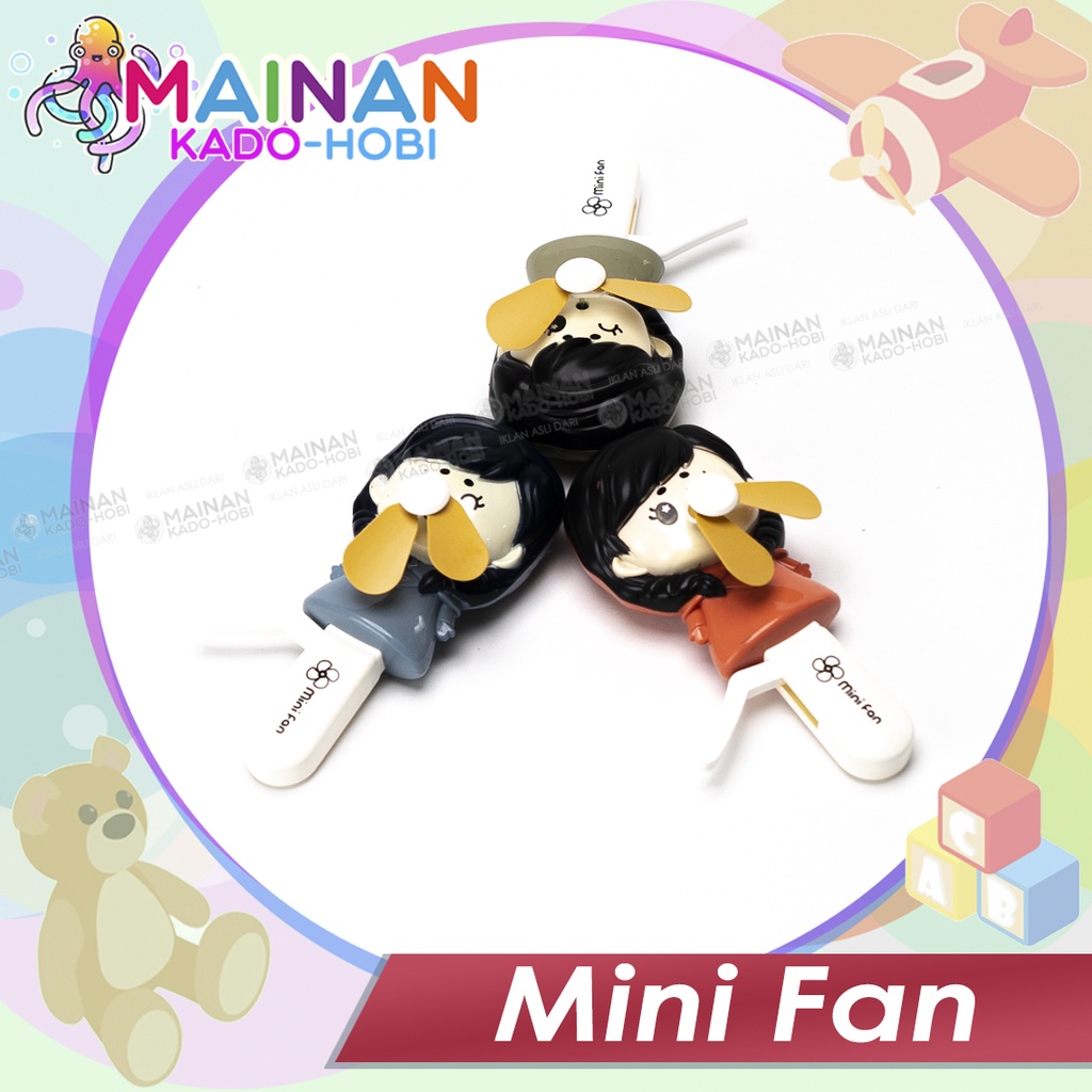 MAINAN ANAK KIPAS ANGIN MANUAL MINI FAN TOYS