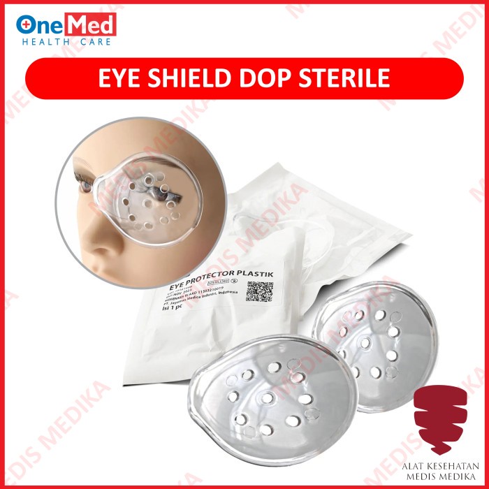 Eye Shield Dop Sterile Onemed Pelindung Mata Protector Steril Pasca Operasi Katarak