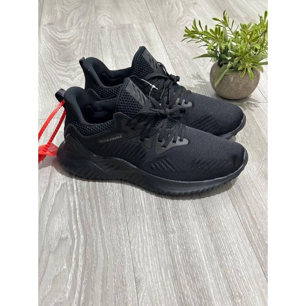 adidas alphabounce triple black premium original