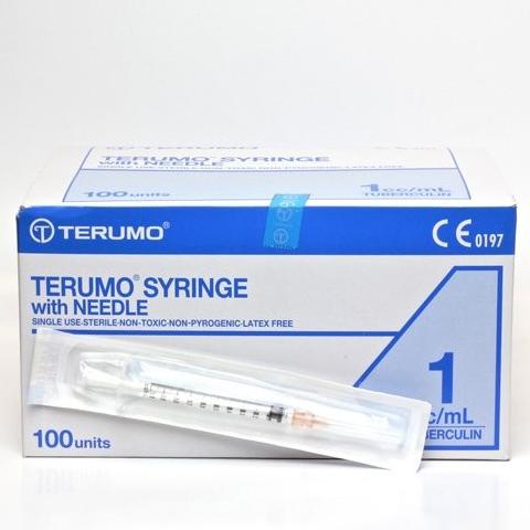 Spuit 1cc Tuberkulin Terumo/ Terumo Syringe 1cc Tuberculin/ Spuit 1ml