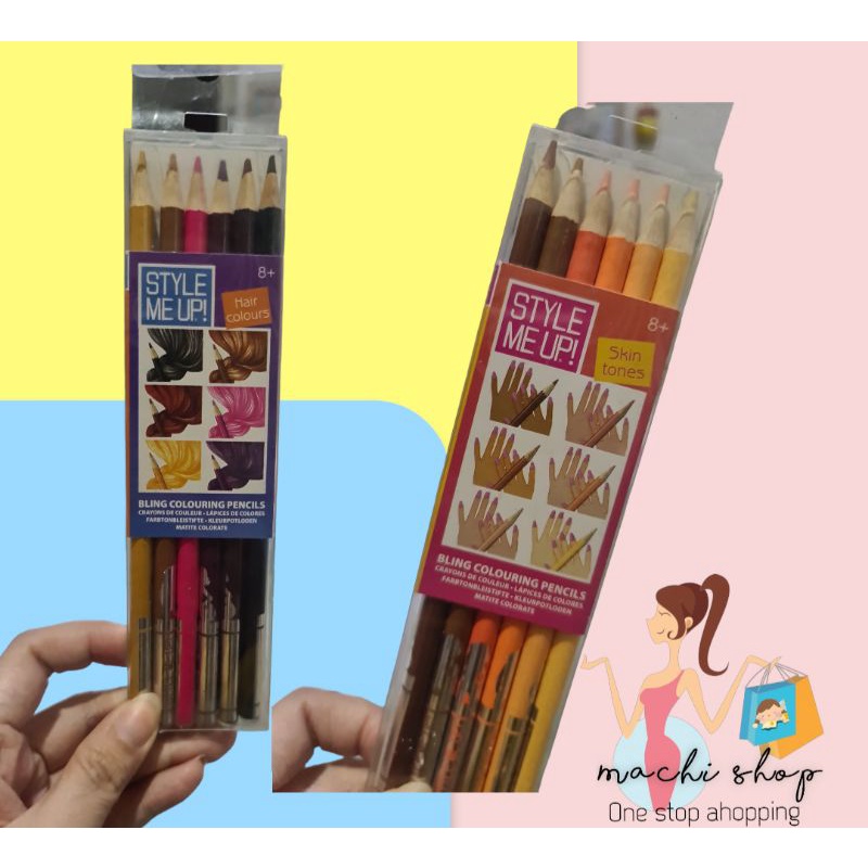 

pensil warna style me up