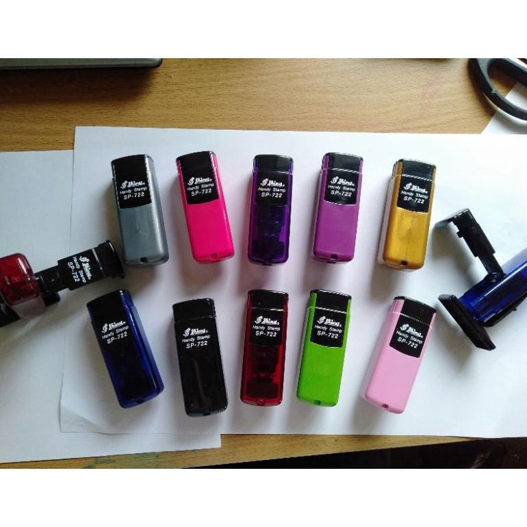 

STEMPEL SHINY HANDY STAMPS 722 NEW SERIES (TERBARU, TUTUP TIDAK TERPISAH) + TULISAN TERLARISS...,,,,,