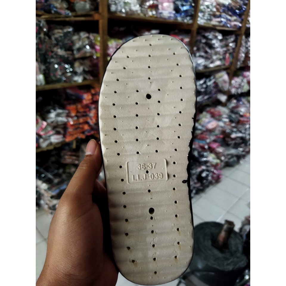 Sandal slip-on wanita karet jelly import Balance 039-3L (30-41) Sandal wanita terbaru &amp; termurah