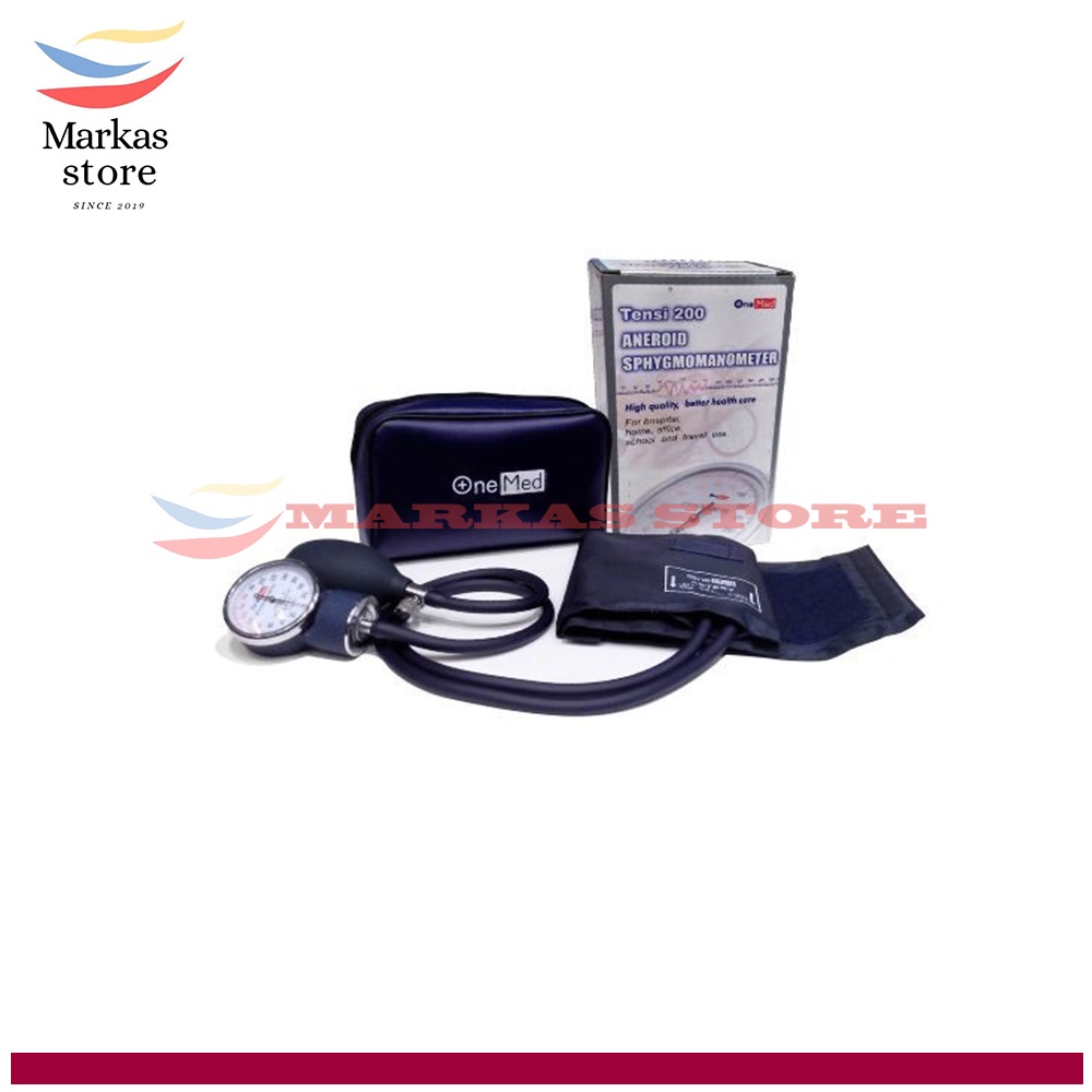 Tensimeter Aneroid OneMed / Onemed Tensimeter Manual / Alat Tensi Darah Manual / Pengukur Tekanan