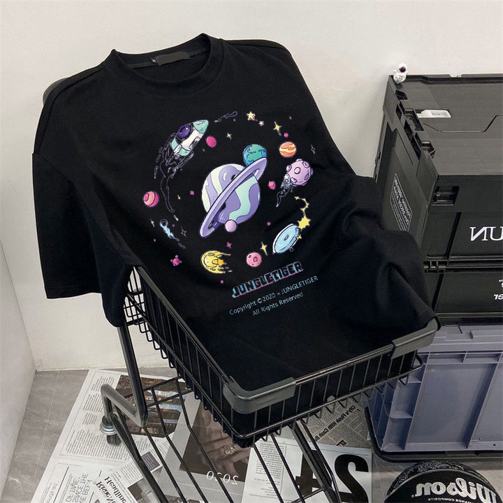 RDGF official shop kemeja leher bulat kaos populer kaos pria terbaru 2023 PRIA &amp; WANITA (UNISEX)