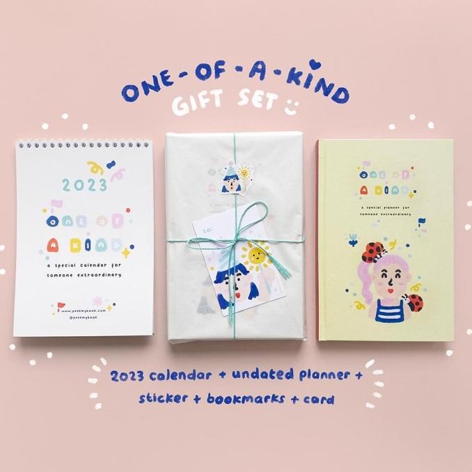 

ONE OF A KIND GIFT SET HADIAH AKHIR TAHUN PEEKMYBOOK / HAMPERS NATAL G4554VFD