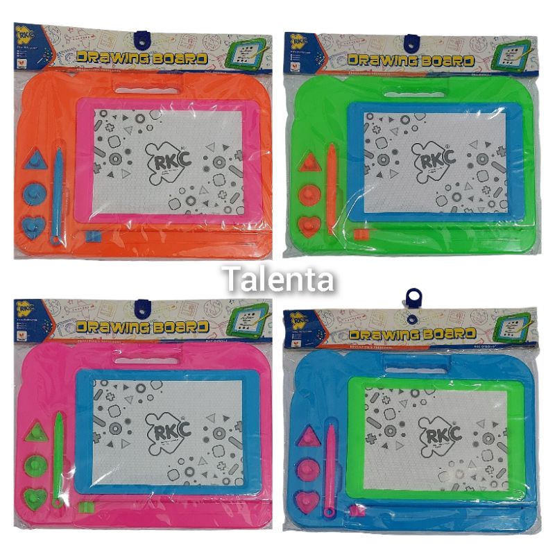 Mainan Edukasi Anak Papan Tulis Magnetic Drawing Board 1001