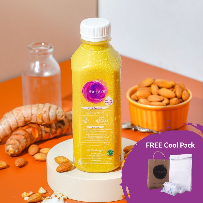 

[NEW] Re.juve - Golden Almond Milk 435 ml (Cold-Pressed Almond Milk)