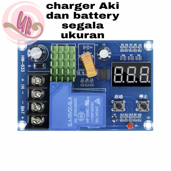 MODUL CHARGER AKI ACCU SEGALA UKURAN 12V 24V 48V