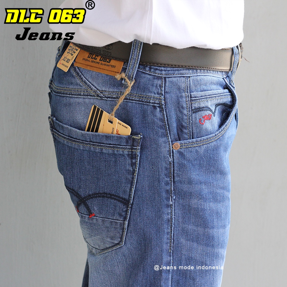 CELANA JEANS DENIM PRIA PANJANG ORIGINAL DLC // CELANA CARDINAL STANDAR REGULER