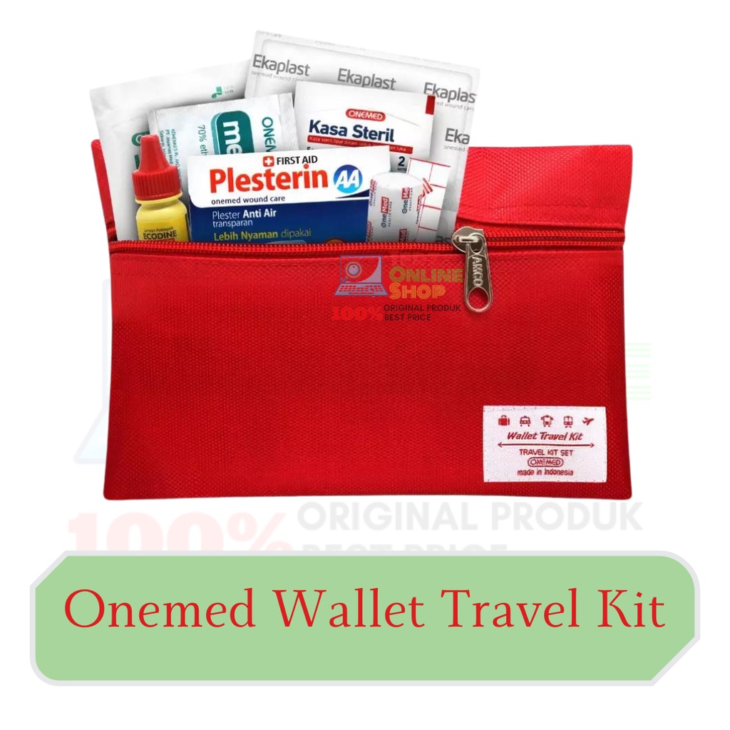 Onemed Wallet Travel Kit + Isi