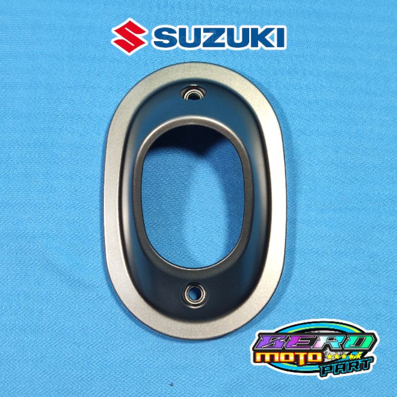 moncong corong knalpot cover ujung knalpot gsx r 150 gsx s 150 original