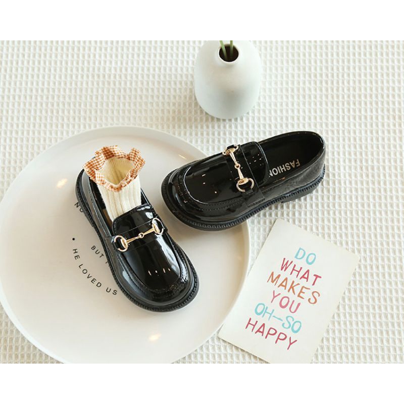【FREE BOX IMPORT】VF9001 - Sepatu Loafer Anak Fashion Import