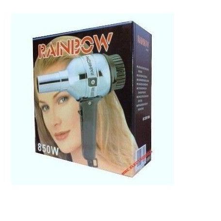 ⁂ Hair Dryer Rainbow 350/850W Hair Styling Hairdryer Alat Pengering Rambut Panas Untuk Rambut Bulu Anjing Kucing ✨Layak Dibeli✨