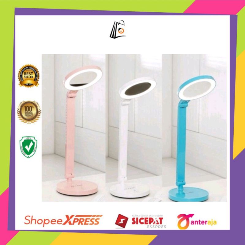 Eglare Lampu Meja LED 8w - pink/lampu/lampu belajar