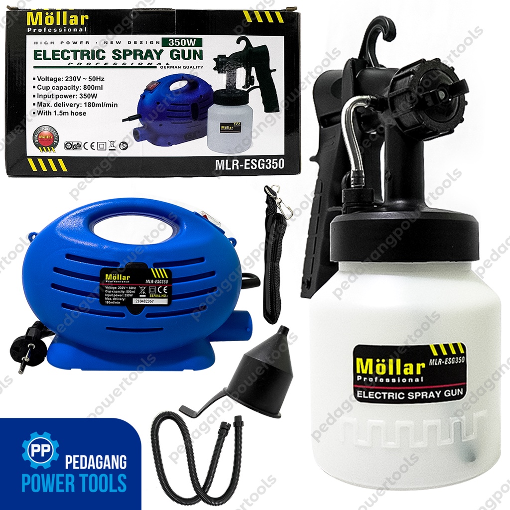 MOLLAR TERMURAH SPRAY GUN ELECTRIC ALAT CAT SEMPROT LISTRIK