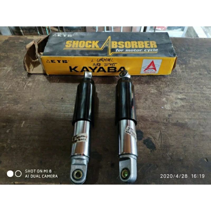 Shock Belakang Suzuki FR70 FR80 Hitam Original Kayaba
