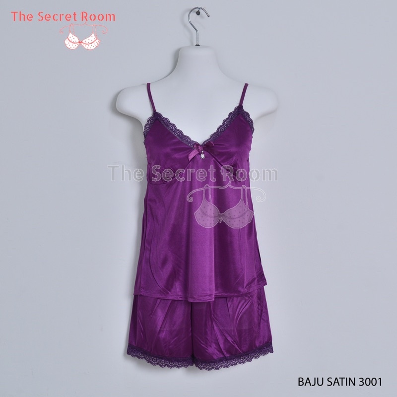 BAJU TIDUR / LINGERIE TALLY 3001 I FREE SIZE | BAHAN SATIN