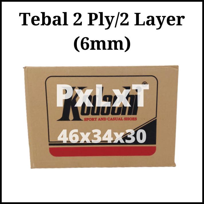 

Kardus Dus Bekas Tebal Dua 2 Ply Layer Double Wall 6Mm Packing Arsip