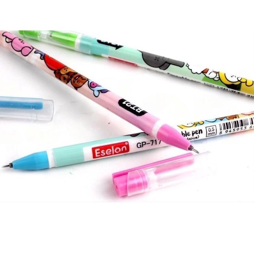

Jangan Ragu Order Pulpen HAPUS BT21 ESELON 717 / ERASABLE PEN***