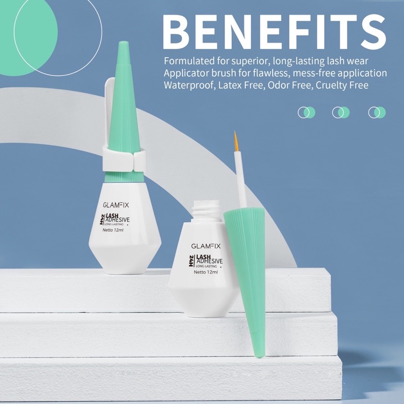 Glamfix Lash Adhesive 12ML | Lem Bulu Mata