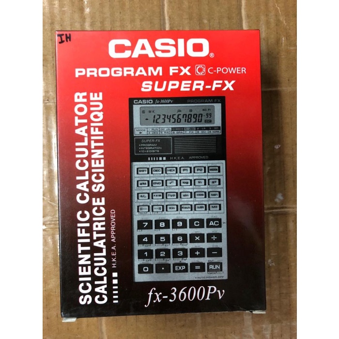 

PROMO SPECIAL KALKULATOR SCIENTIFIC CASIO FX 3600 PV