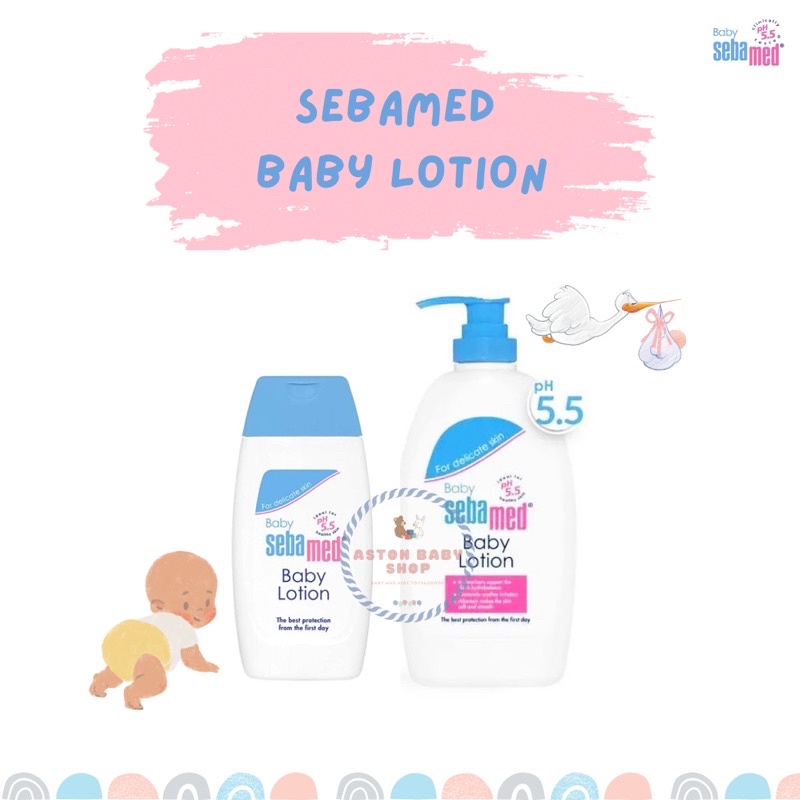 Sebamed Baby Lotion 200 ml / 400 ml Lotion Bayi Sebamed Pelembab Badan Bayi