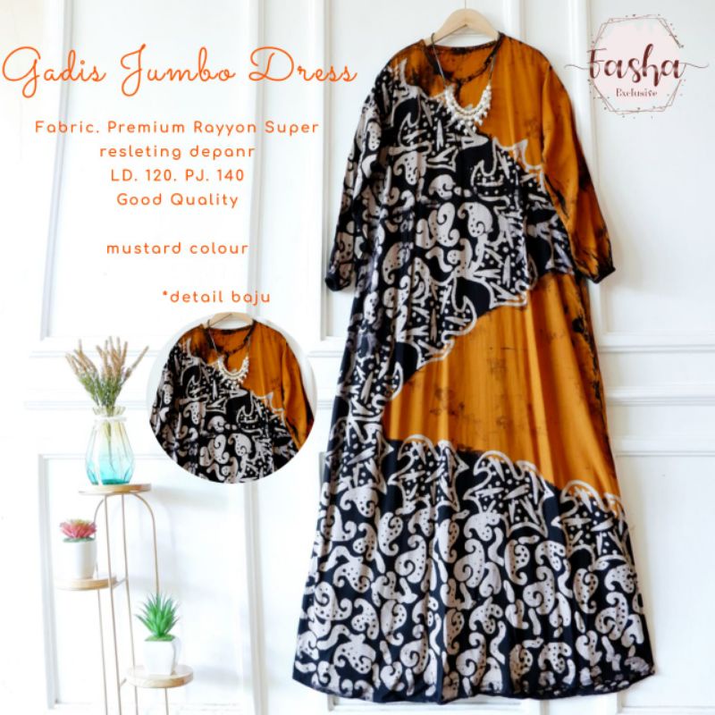 gadis jumbo dress by fasha
