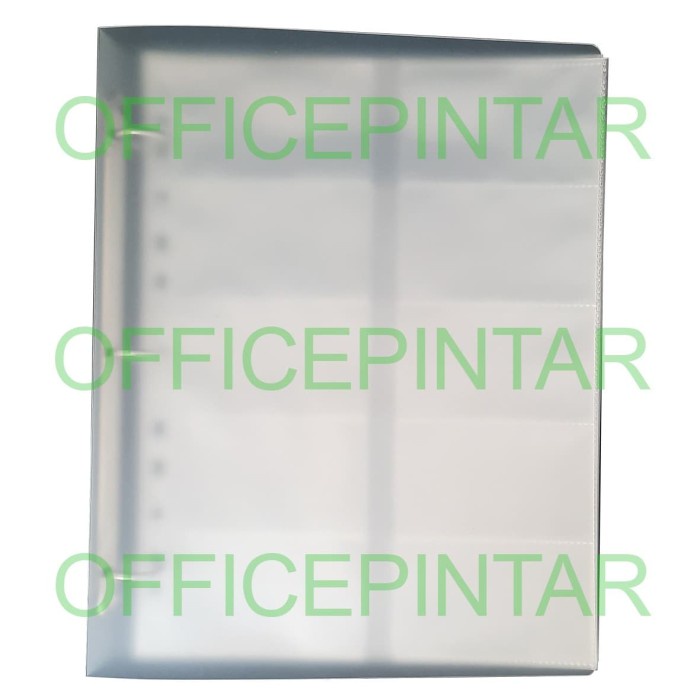 

[OFFICE] BINDER ALBUM KATALOG KARTU NAMA BINDER PLASTIK A4 3 LUBANG + SLEEVE 10