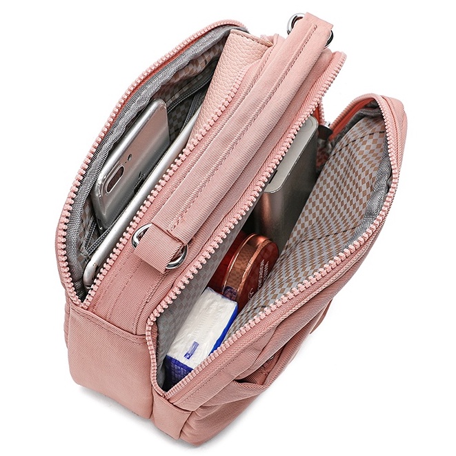 PROMO GUDIKA Bag 5199 - Tas Fashion Branded Ori Selempang bahu Cewek Kekinian Wanita Import Korea Original Terbaru Bahan Nilon Anti Air Waterproof