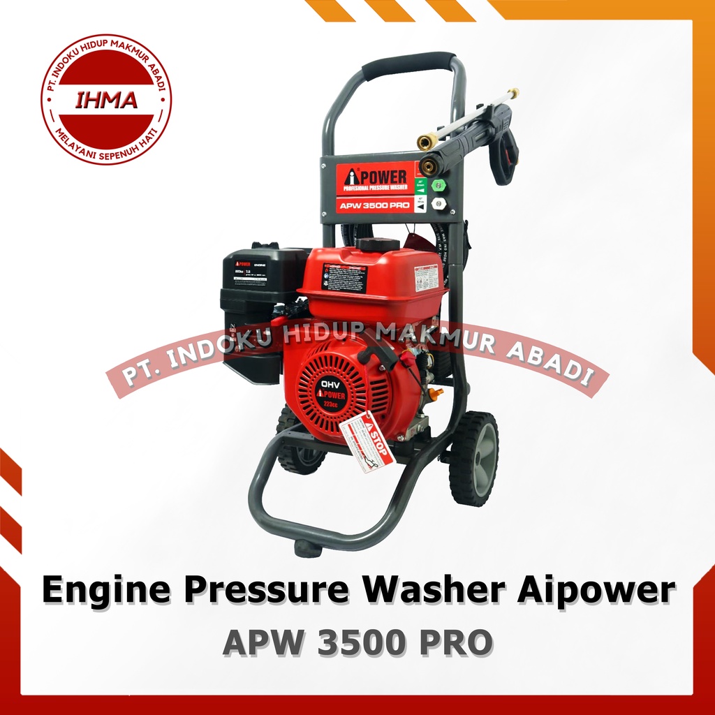 Jet Cleaner Engine Pressure Washer Set Aipower APW 3500 PRO