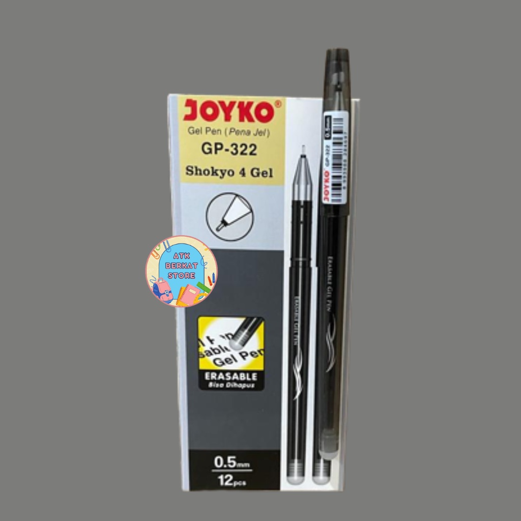 

[1 pcs] Erasable Gel Pen Pulpen Pena Bisa Dihapus Joyko 0.5 mm