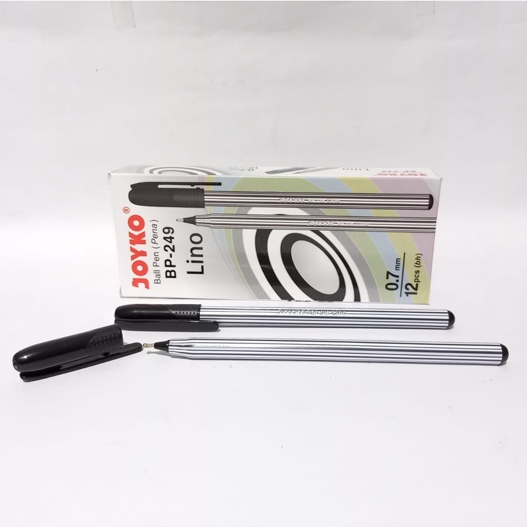 pen LINO BP-272 JOYKO/Pulpen Joyko hitam/ball pen/bolpoin/pena/alat tulis kantor