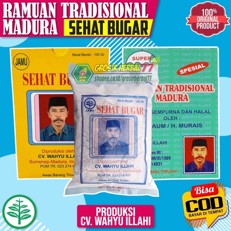 

[COD] Jamu Tradisional Sehat Bugar Wahyu Ilahi / Illahi Asli Madura Rasa Kopi K. Saum H. Murais 100% Original