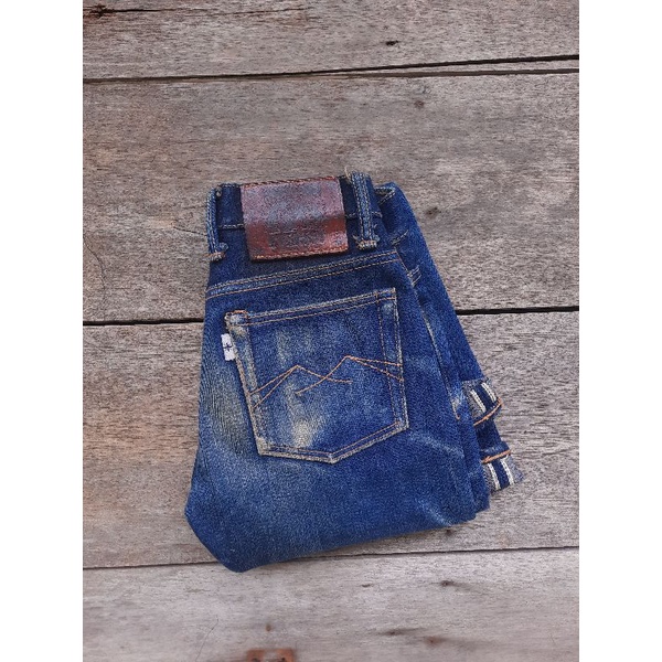 sage everest selvedge 25oz 6th Anniversary size fit 27 second preloved