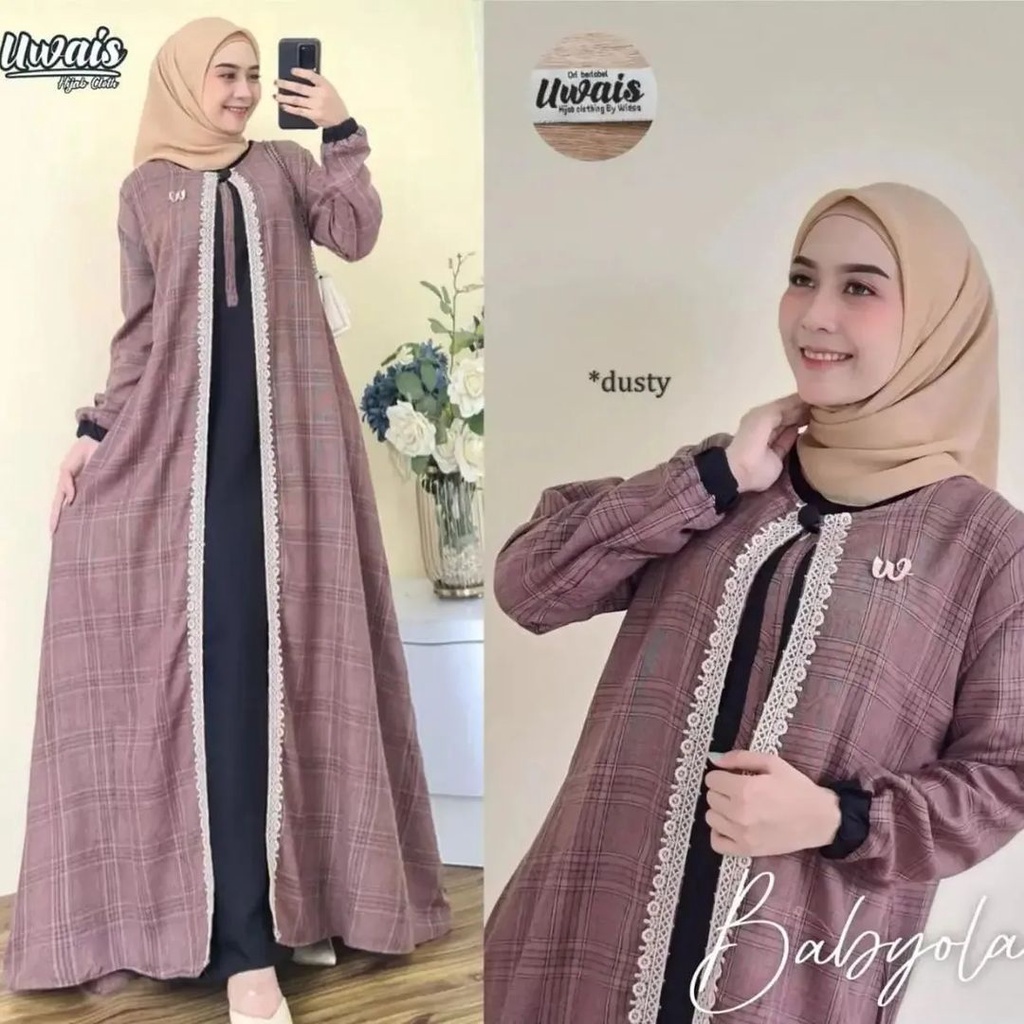 Babyola Dress Gamis Wanita Muslim Terbaru  2022