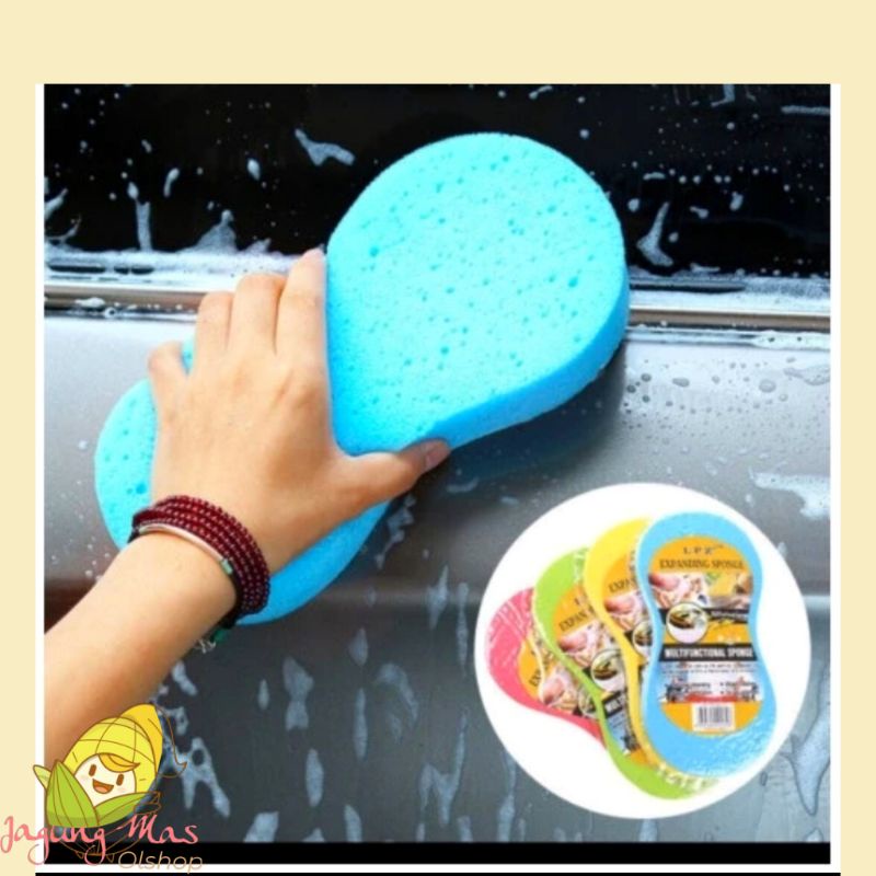 spons cuci mobil motor sponge besar