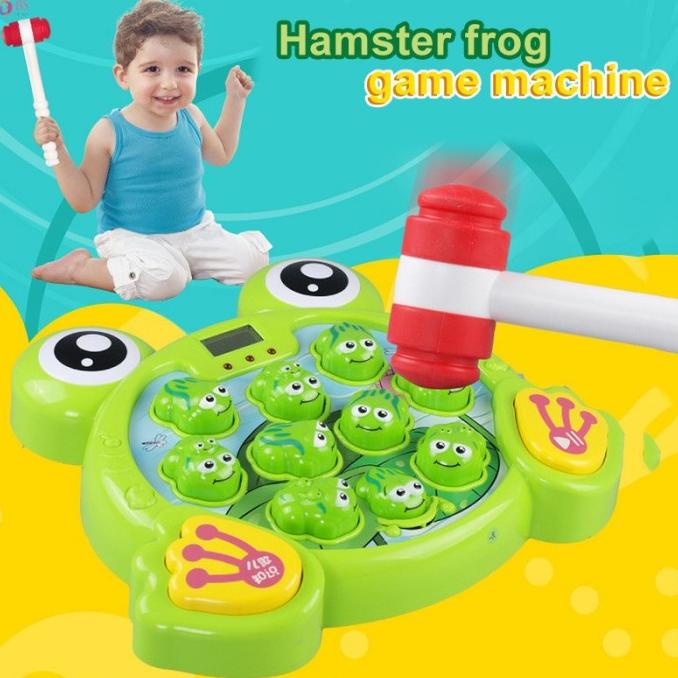 

SALE Playing Whack A Frog Toys Set Fun for Boys Girls Christmas Birthday TERMURAH