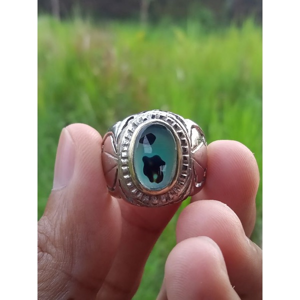 ✅ Natural Bacan Doko Majiko Kristal - Giwang ( Batu Akik asli Ternate - bukan obi kecubung fire opal