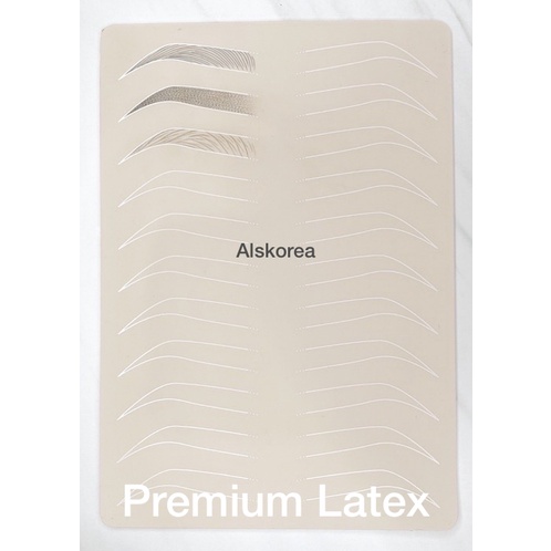 NEW LATEX PREMIUM Kulit Latihan Sulam Alis dengan bahan premium NEW PREMIUM LATEX best seller