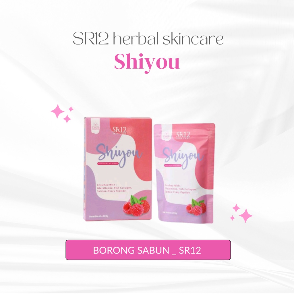 

SHIYOU HEALTHY AND GLOWING SKIN - SERBUK PENCERAH - MINUMAN COLAGEN - PENCERAH TUBUH - MINUMAN PENCERAH - COLAGEN