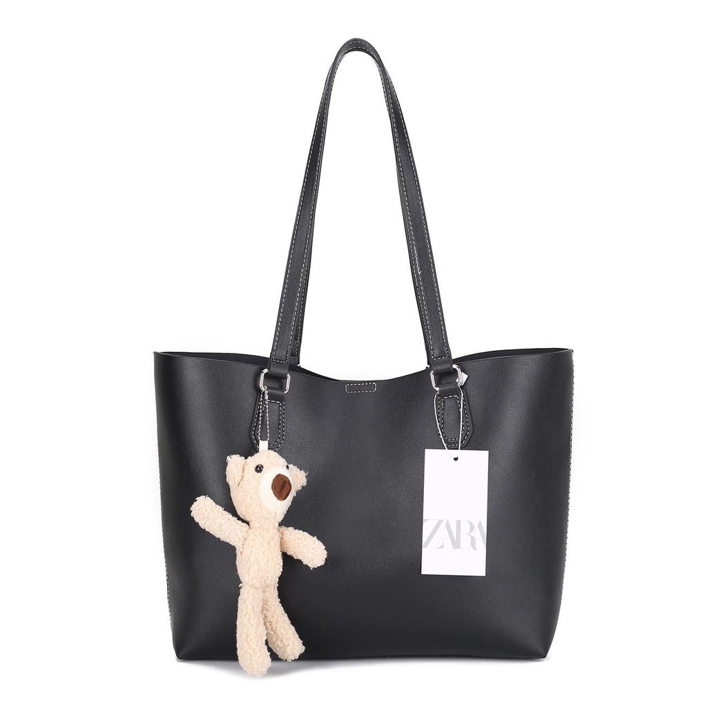 Tas Bahu Wanita totebag Wanita Gantungan Boneka Muat Laptop #214