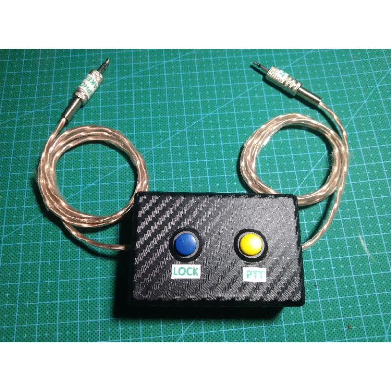 PTT BOX SOUNDCARD V8 UNTUK HT ALINCO DJ 195