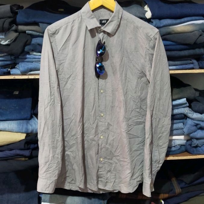 ecenem kemeja lengan panjang branded masih cindo