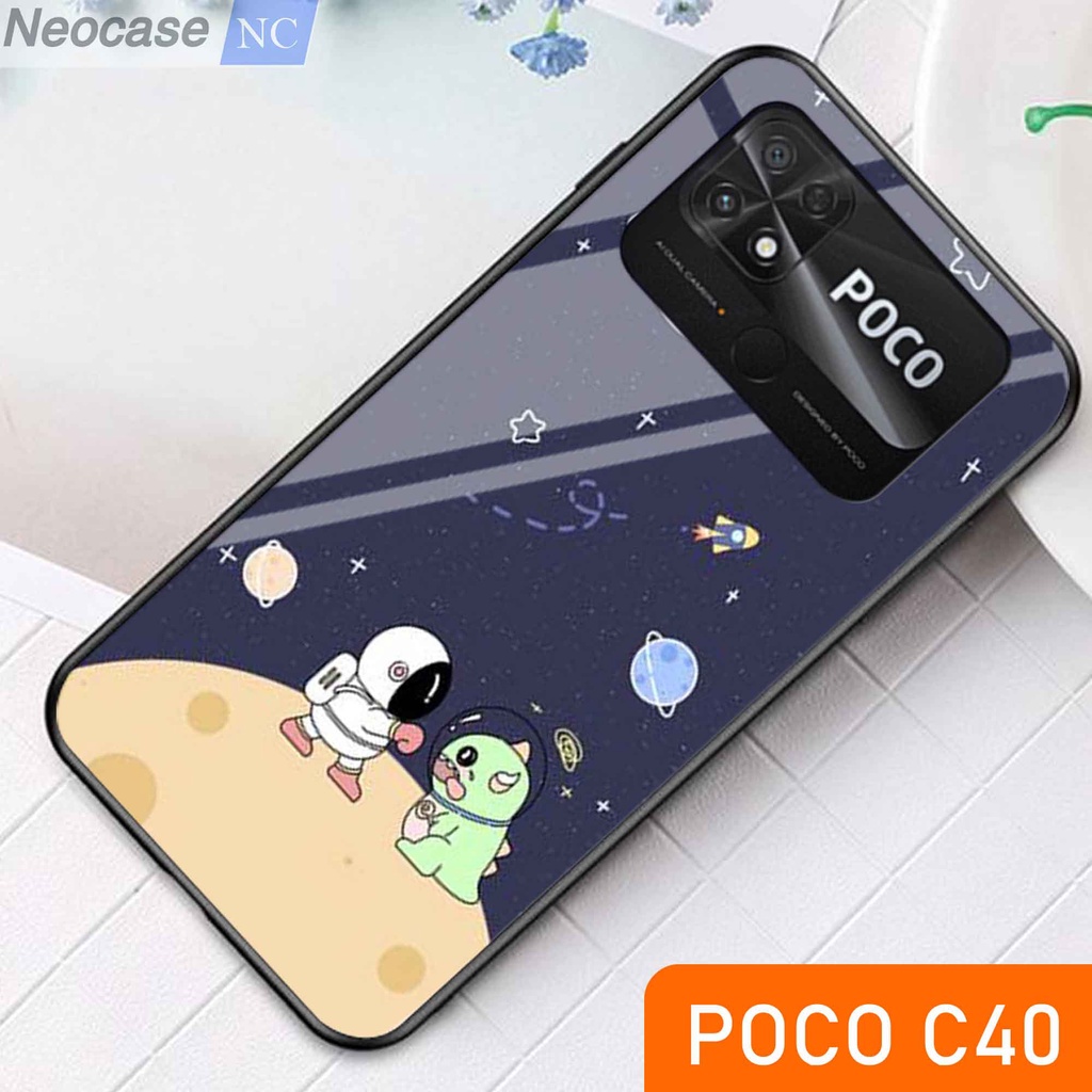 [N62] Softcase Glass Kilau Poco C40 - Casing HP Poco C40 - Case HP Poco C40
