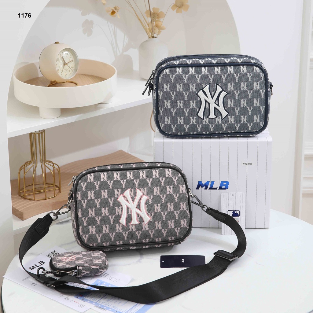 Tas MLB NY Yankees Camera Bag 1176 RTY 11 batam impor original fashion branded reseller sale